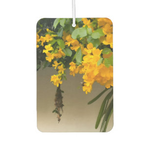Goldene Blüten-Schönheit Autolufterfrischer