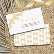 Goldene Bogen Coquette Brautparty Rezeptanfrage