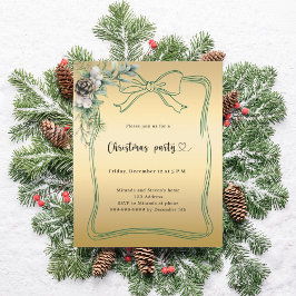 Goldene Bogen Kiefernwälder Weihnachtsfeierliche P
