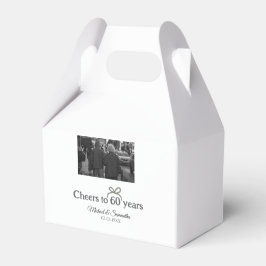 Goldene Bogen zum 60-jährigen Jubiläum Geschenkschachtel