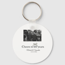 Goldene Bogen zum 60-jährigen Jubiläum Schlüsselanhänger