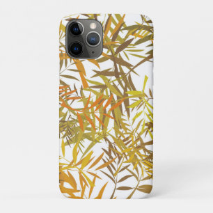 Goldene, bronzene und braune Weidenblätter Case-Mate iPhone Hülle