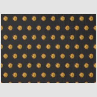 Goldene Dahlie-Tissue-Papier Seidenpapier