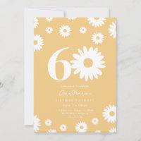 Goldene Daisy 60. Geburtstagsfeier