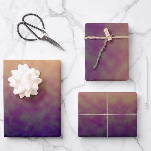 Goldene Dämmerung Träumerei Geschenkpapier Set