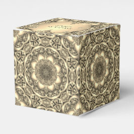 Goldene dekorative Geschenkboxen Geschenkschachtel