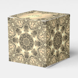 Goldene dekorative Geschenkboxen Geschenkschachtel