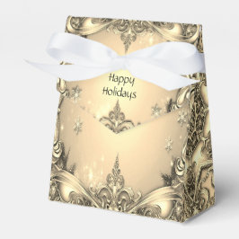 Goldene dekorative Geschenkboxen Geschenkschachtel