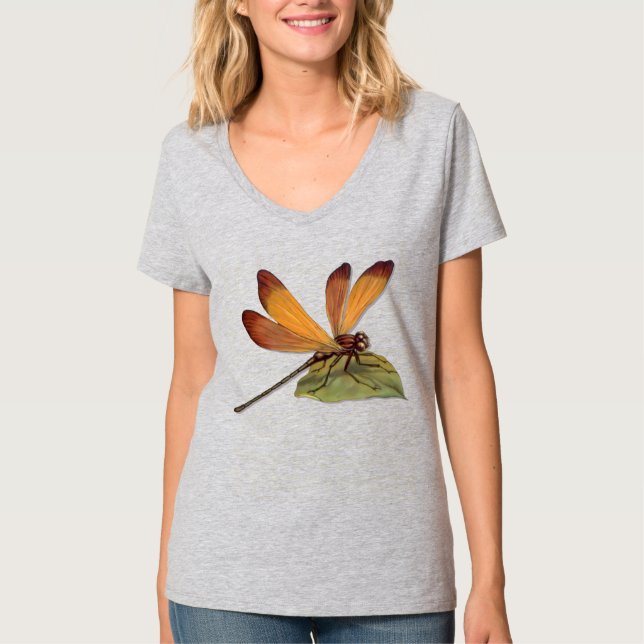 Goldene Dragonfly T-Shirt (Vorderseite)
