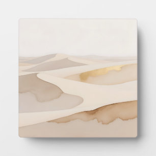 Goldene Dünen Abstrakte Serenität Fotoplatte