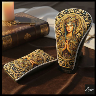 Goldene Ehrfurcht Jungfrau Maria Golf Headcover