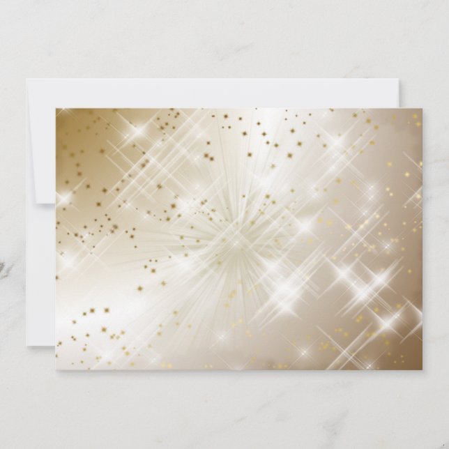 Goldene Einladung (Vorderseite)