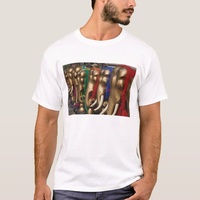 Goldene Elefanten T-Shirt (Vorderseite)