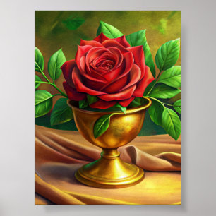 "Goldene Elegance" Poster