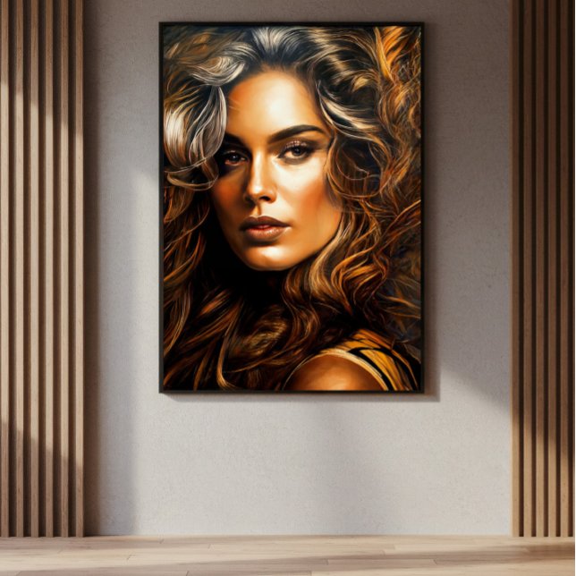 Goldene Eleganz Poster (Von Creator hochgeladen)