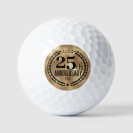 Goldene Erinnerung 25 Jahre Golfball