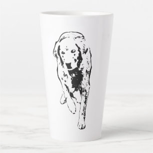 Goldene Fahrt durch das Herbstlicht Milchtasse