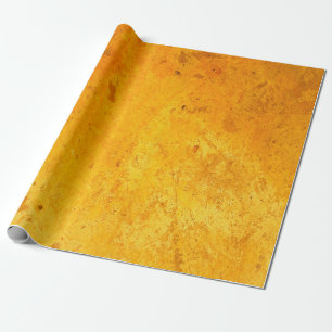Goldene Farbe der Zement-Textur Hintergrundabstrak Geschenkpapier