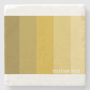GOLDENE FARBE VERTIKALE LINIEN GOLD STRIPE PALETTE STEINUNTERSETZER