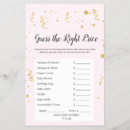 Goldene Feier auf rosa Ratschläge der richtige Pre Flyer