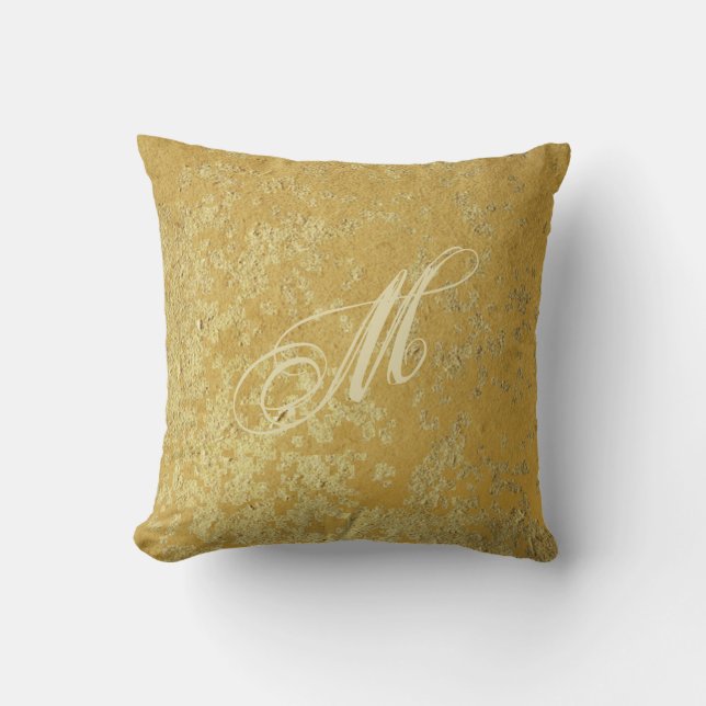 Goldene Feiertagssaison Kissen (Vorderseite)