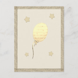 Goldene Feiertagssaison Postkarte