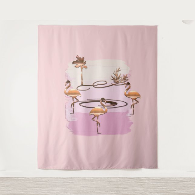 Goldene Feiertagssaison Wandteppich (Vorderseite)