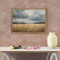 Goldene Felder unter dem Himmel der Sterne