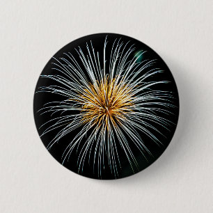 Goldene Feuerwerke Button