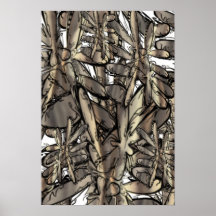 Goldene Flamme Blume