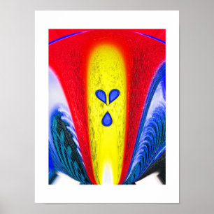 Goldene Flamme Poster