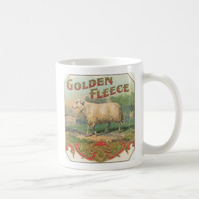 Goldene Fleece Kaffeetasse (Rechts)