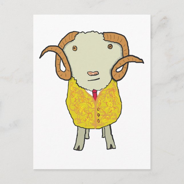 Goldene Fleece Postkarte (Vorderseite)