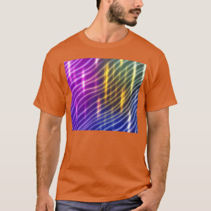Goldene Flitterwochen Retro T-Shirt