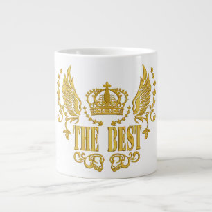 Goldene Flügel krönen den Besten Jumbo-Tasse