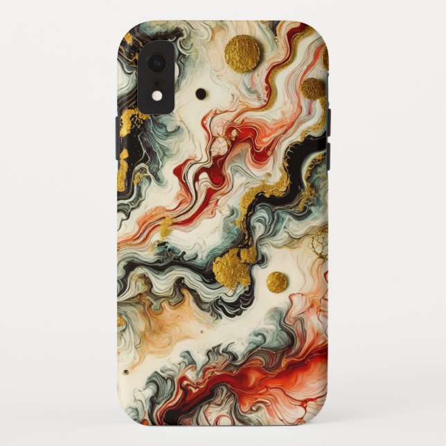 Goldene Flüsse Case-Mate iPhone Hülle (Rückseite)