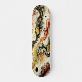 Goldene Flüsse Skateboard