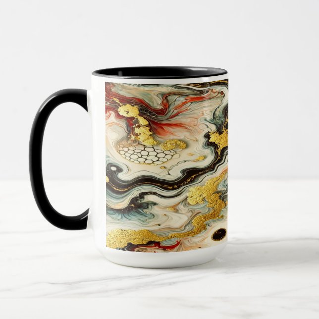 Goldene Flüsse  Tasse (Links)