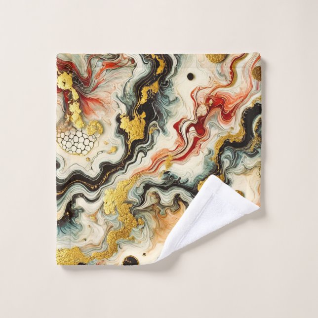 Goldene Flüsse Waschlappen (Waschlappen)