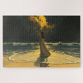 Goldene Flut der Einsamkeit | Himmelsgezeiten Puzzle