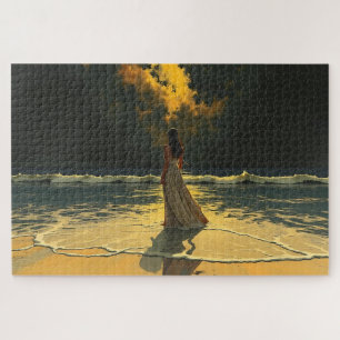 Goldene Flut der Einsamkeit   Himmelsgezeiten Puzzle