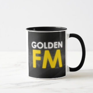 Goldene FM Tasse