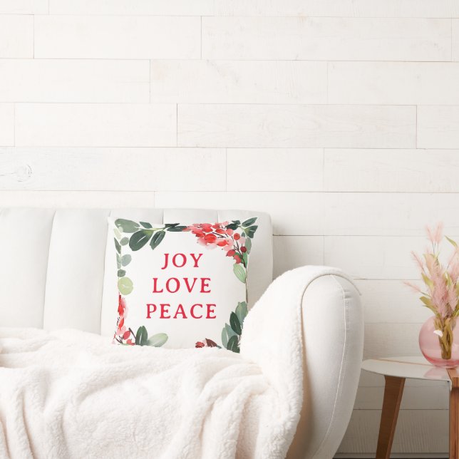 Goldene Foil Joy Liebe Frische Pasta machen Kissen (Liege)