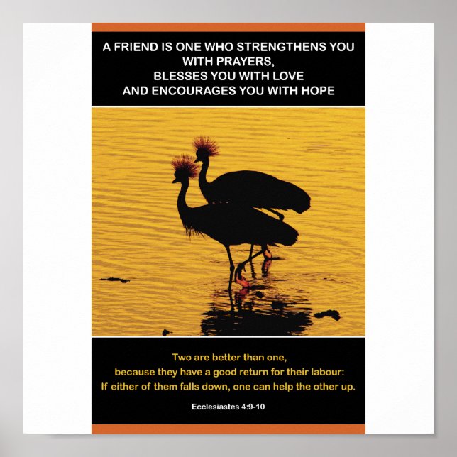 Goldene Freundschaft Poster (Vorne)