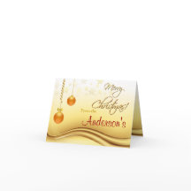 Goldene frohe Weihnachten