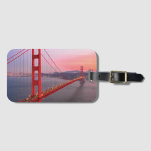 Goldene Gartbrücke Gepäckanhänger