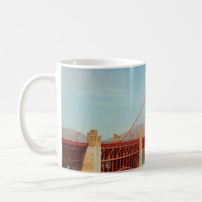 Goldene Gartbrücke Kaffeetasse (Links)