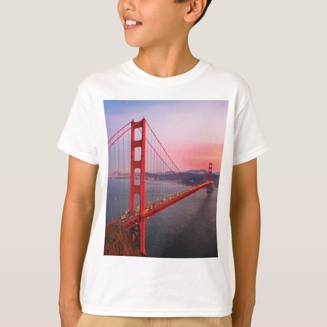 Goldene Gartbrücke T-Shirt (Vorderseite)