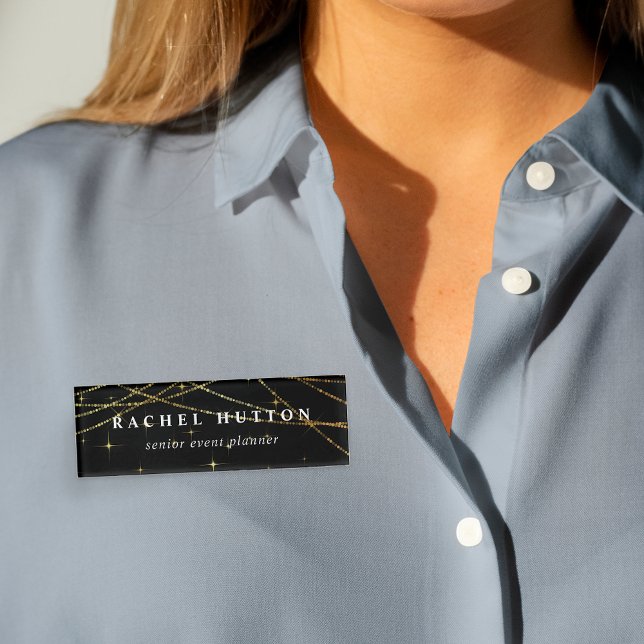 Goldene Gartenanlage Namenschild (Von Creator hochgeladen)