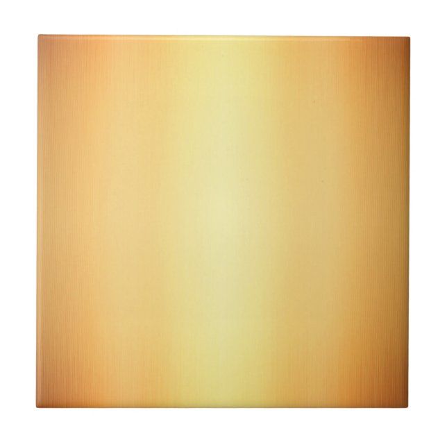 Goldene gelbe Obre mit Abschluss in solidem Farbde Fliese (Vorderseite)